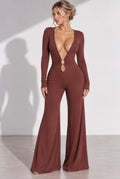 JUMPSUIT AMARA CHOCOLATE
