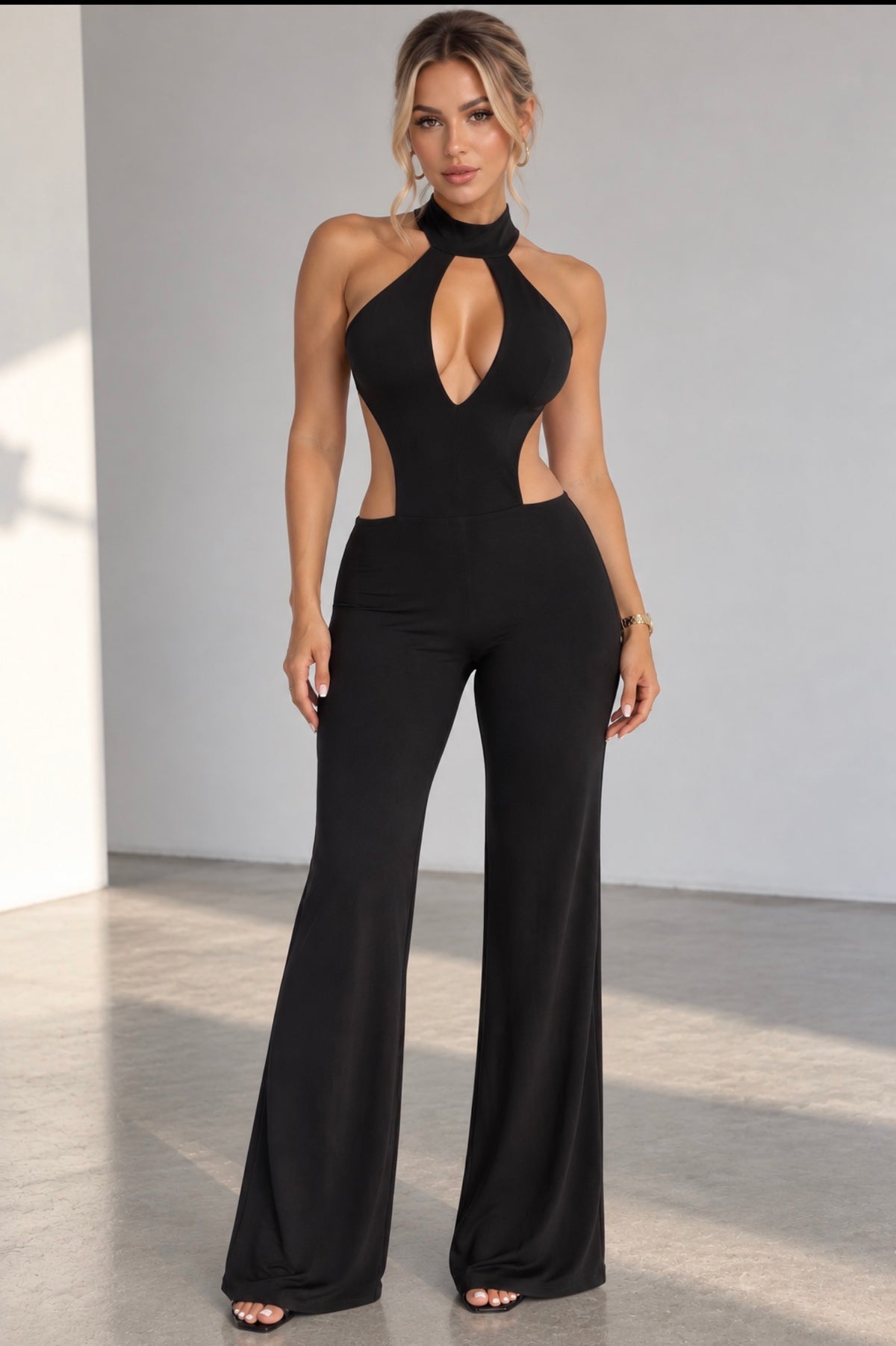 JUMPSUIT NOIR SILHOUETTE
