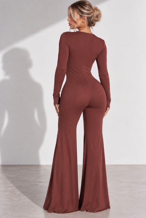JUMPSUIT AMARA CHOCOLATE